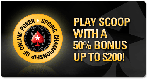 PokerStars SCOPP Reload Bonus