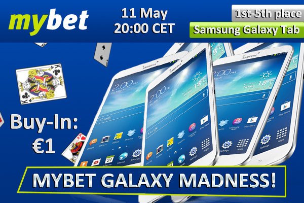 MyBet Poker May Galaxy Madness