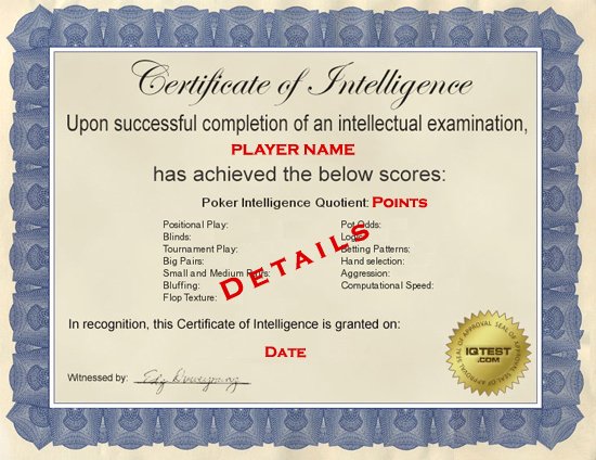 donkeytest certificate